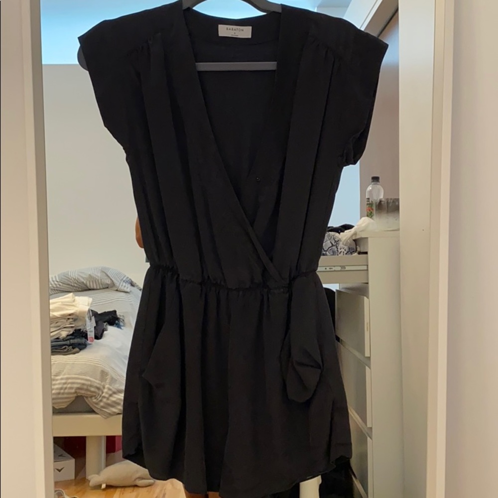 SOLD Babaton Black Romper from Aritzia